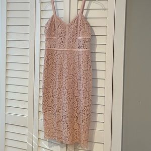 Cocktail blush dress